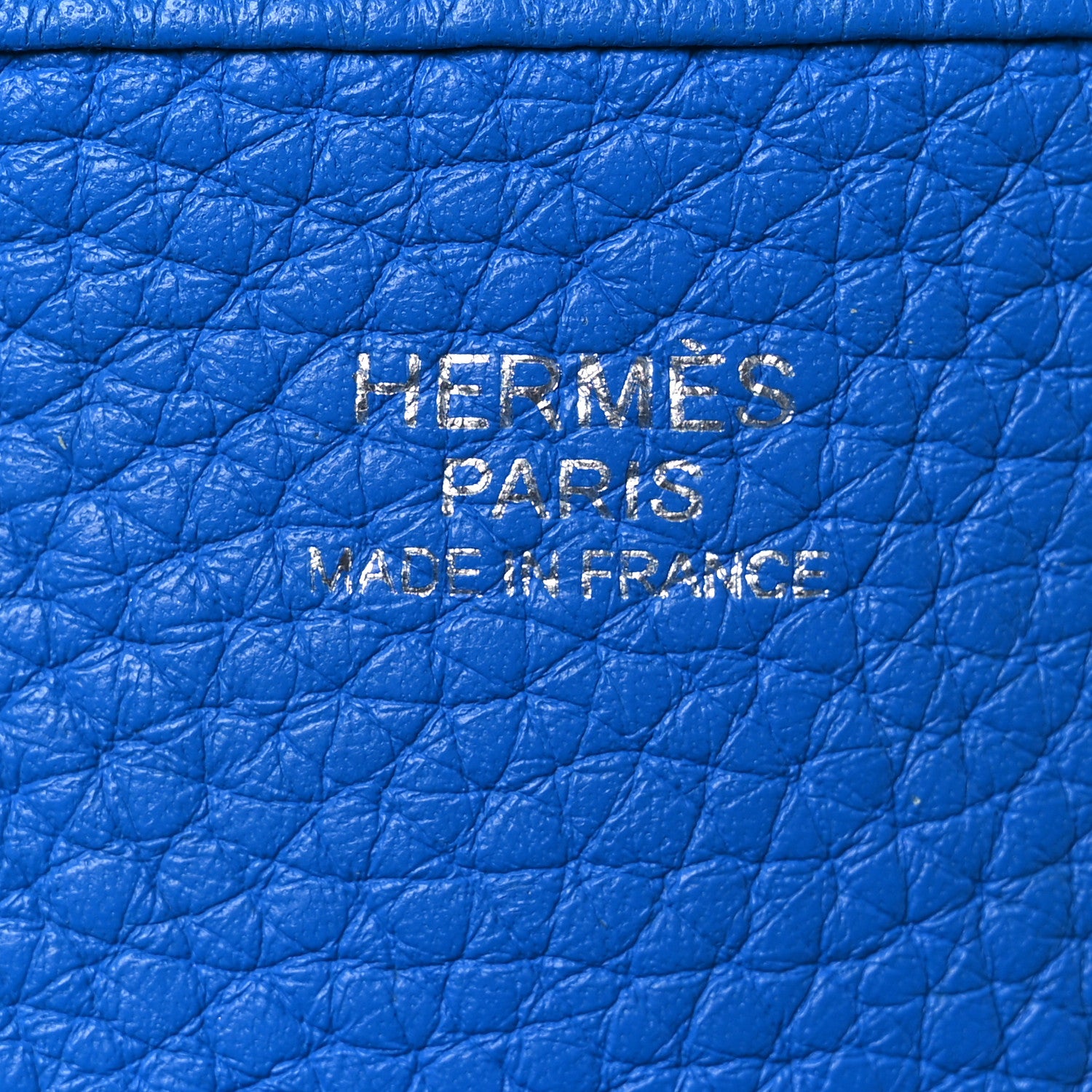 Hermes Taurillon Clemence Evelyne III PM Bleu Hydra 1842331