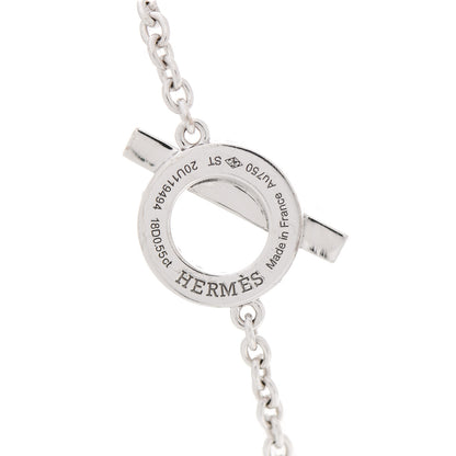 Hermes 18K White Gold Diamond Finesse Bracelet ST 3 of 4