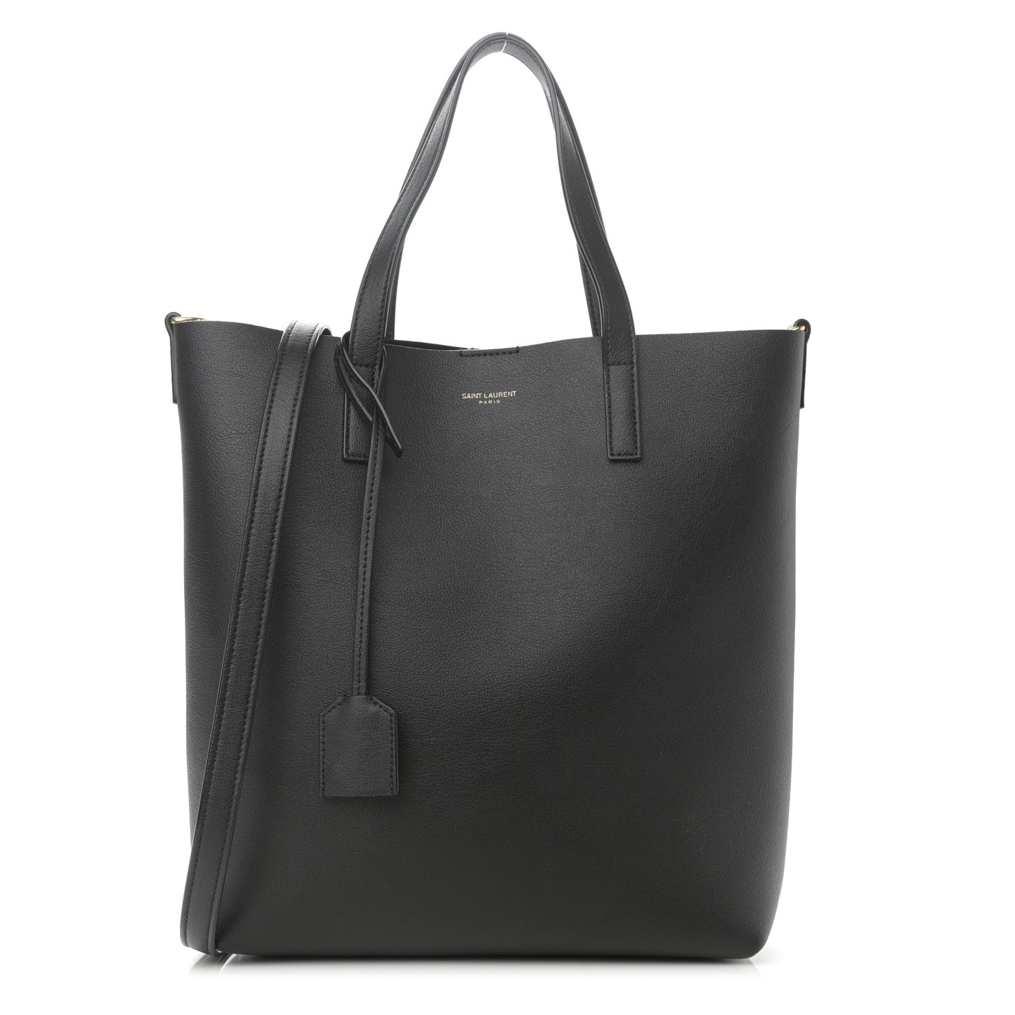 Calfskin Toy Shopping Tote Black