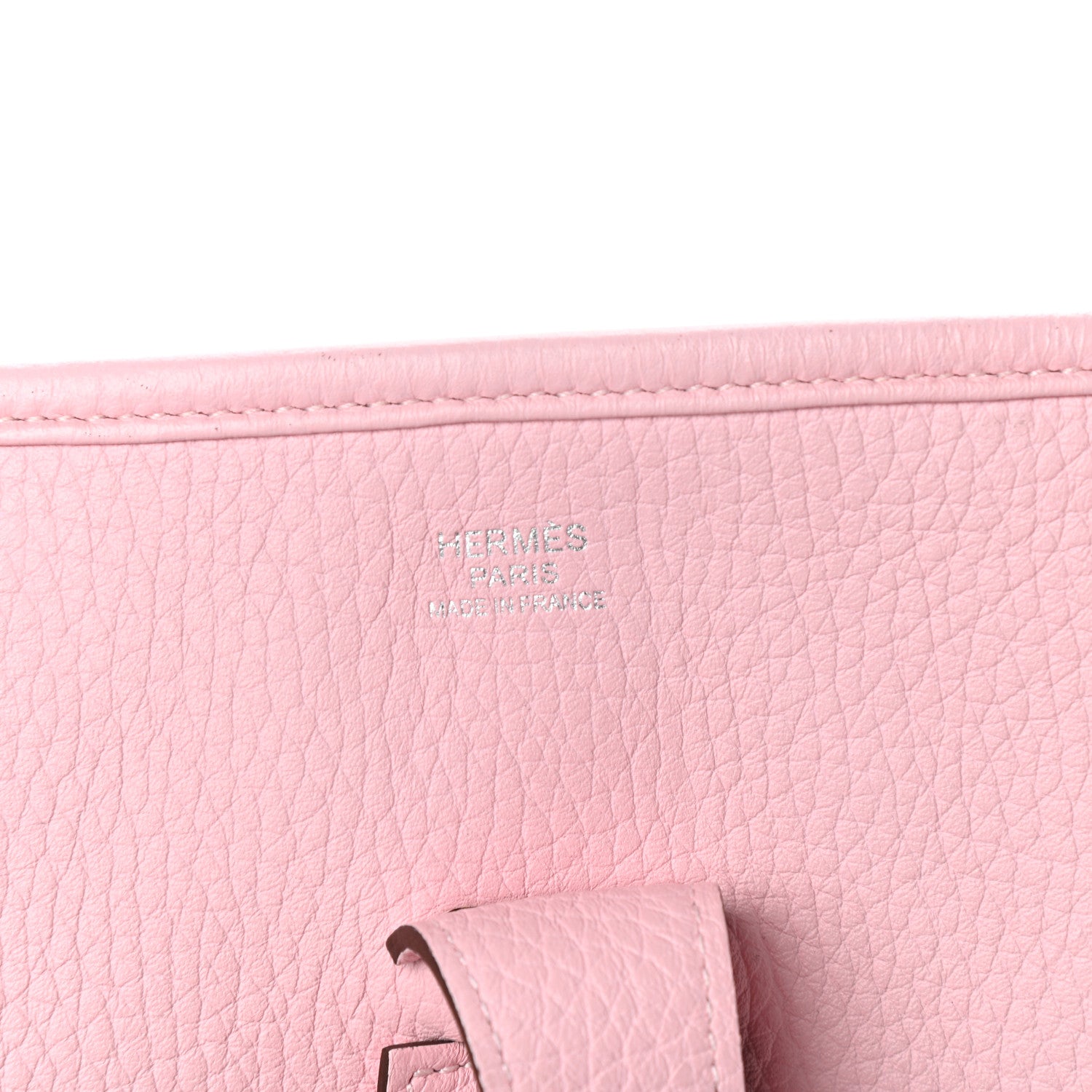 Hermes Taurillon Clemence Evelyne III GM Rose Sakura 6 of 9