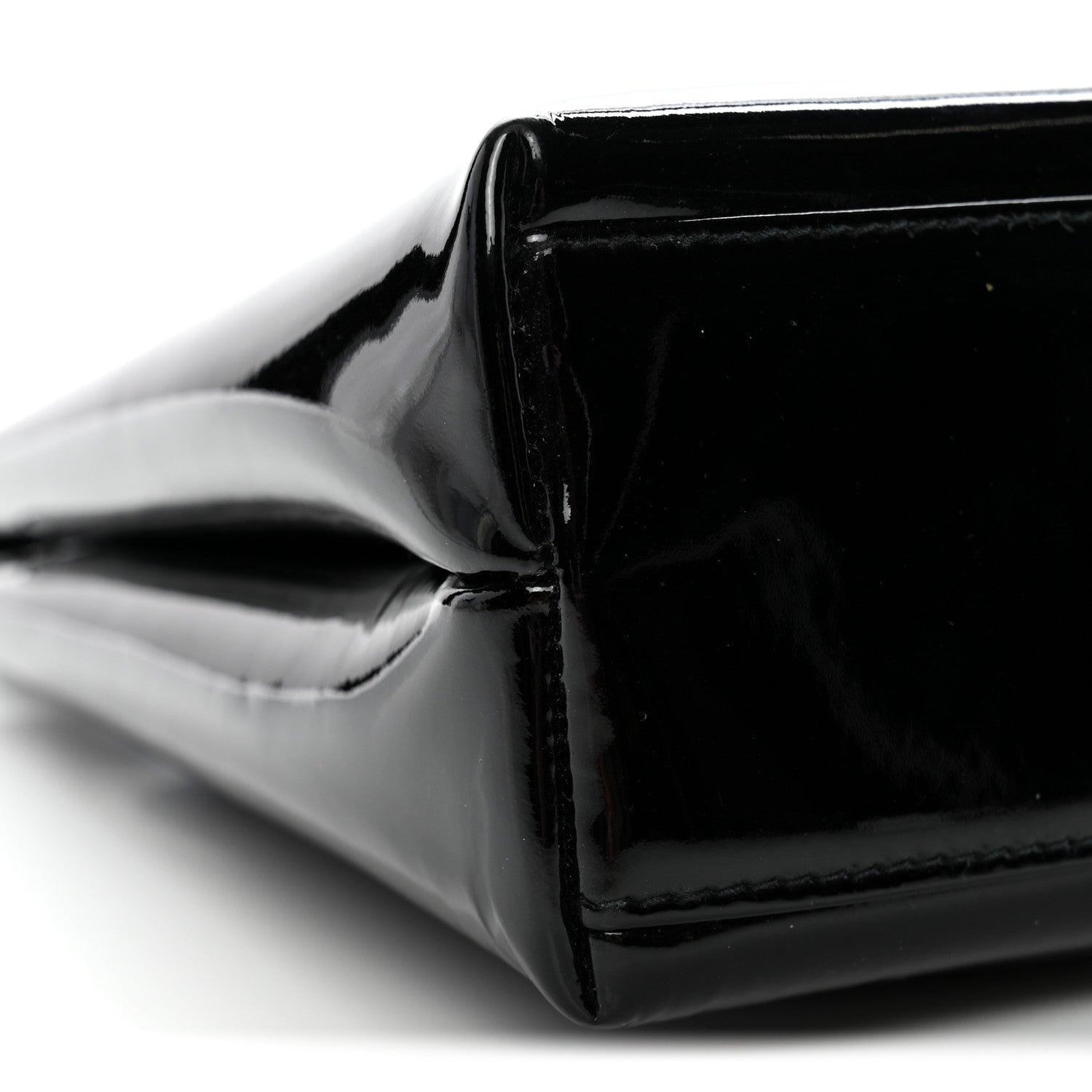 Chanel Patent Small Kelly Flap Bag Black 10 of 12