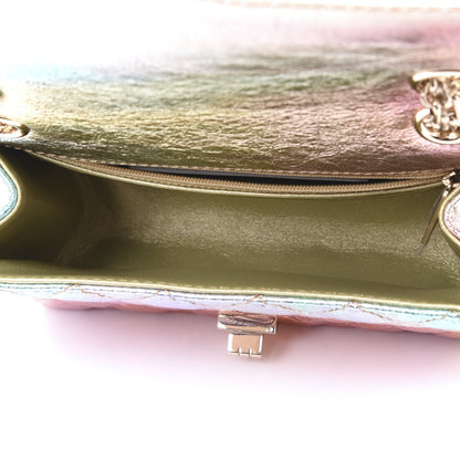 Chanel Metallic Goatskin Quilted Mini 2.55 Reissue Flap Multicolor 4 of 10
