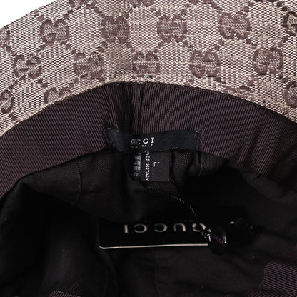Gucci Monogram Web Bucket Hat L Brown 7 of 7