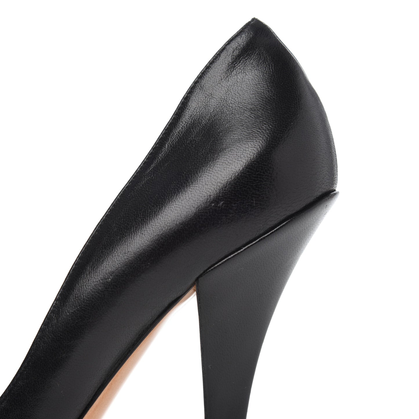 Calfskin Heart and Arrow 110mm Pumps 40 Black