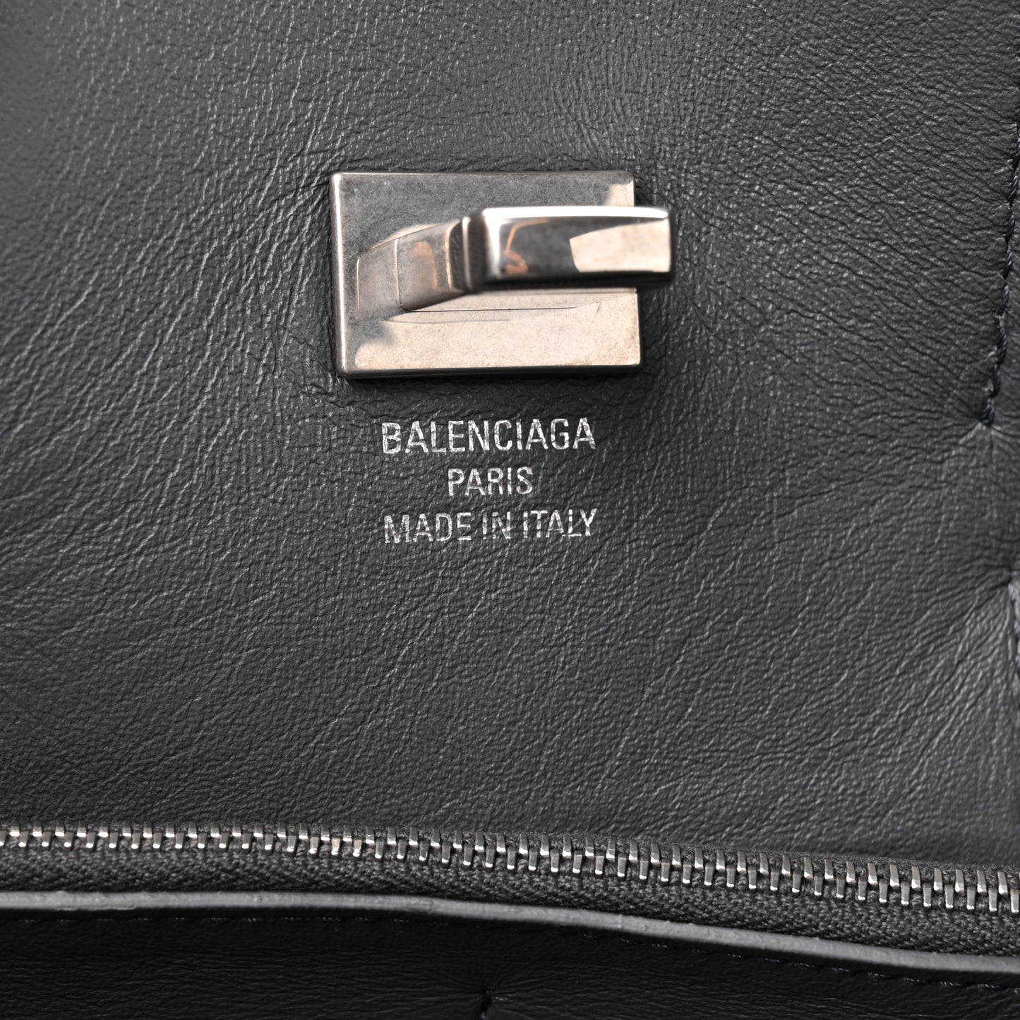 Smooth Calfskin Medium Bel Air Carry All Bag Grey