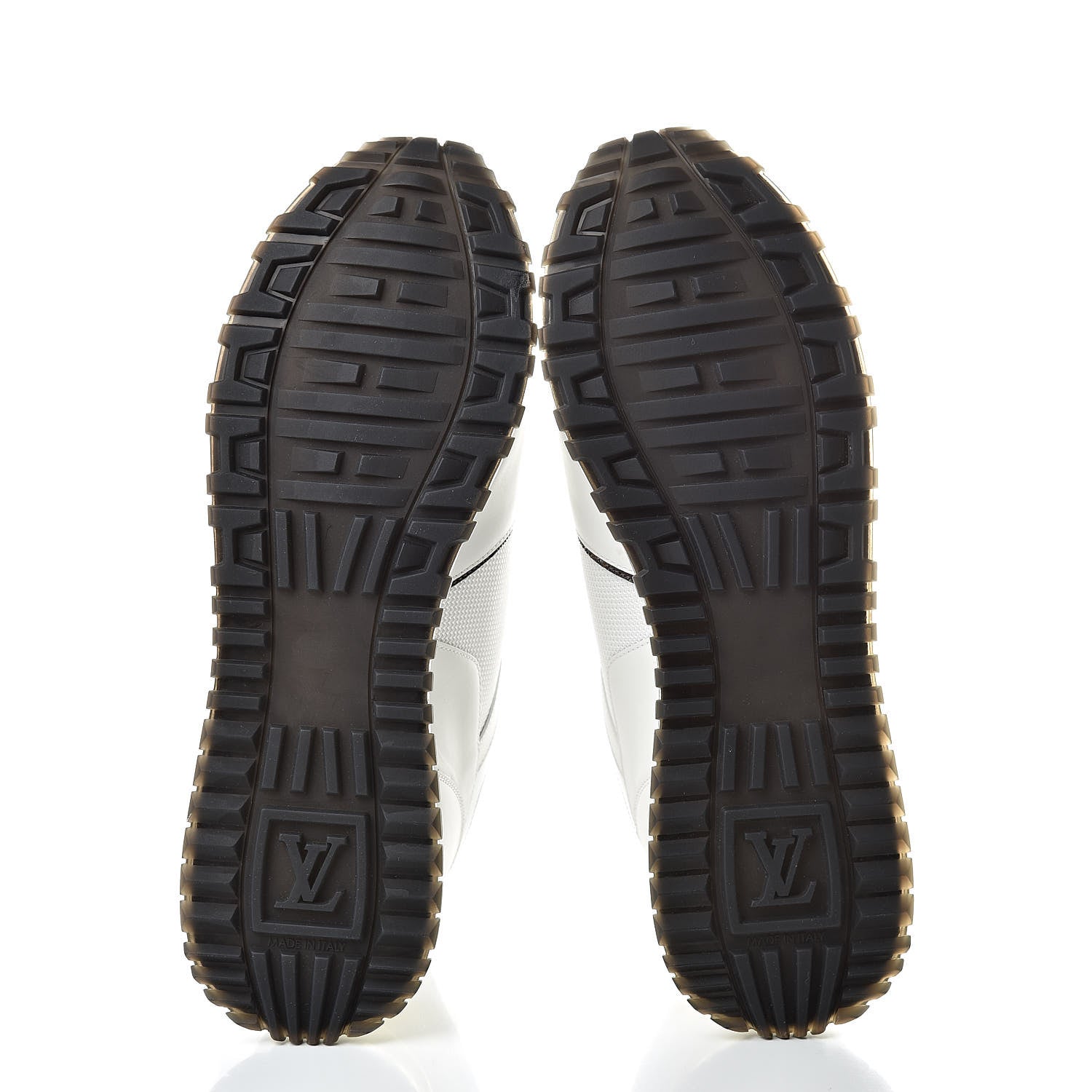 Louis Vuitton Calfskin Monogram Run Away Sneakers 41 White 5 of 8