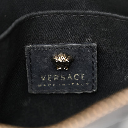 Versace Nappa Embroidered Baroque Palazzo Camera Bag Black 6 of 14