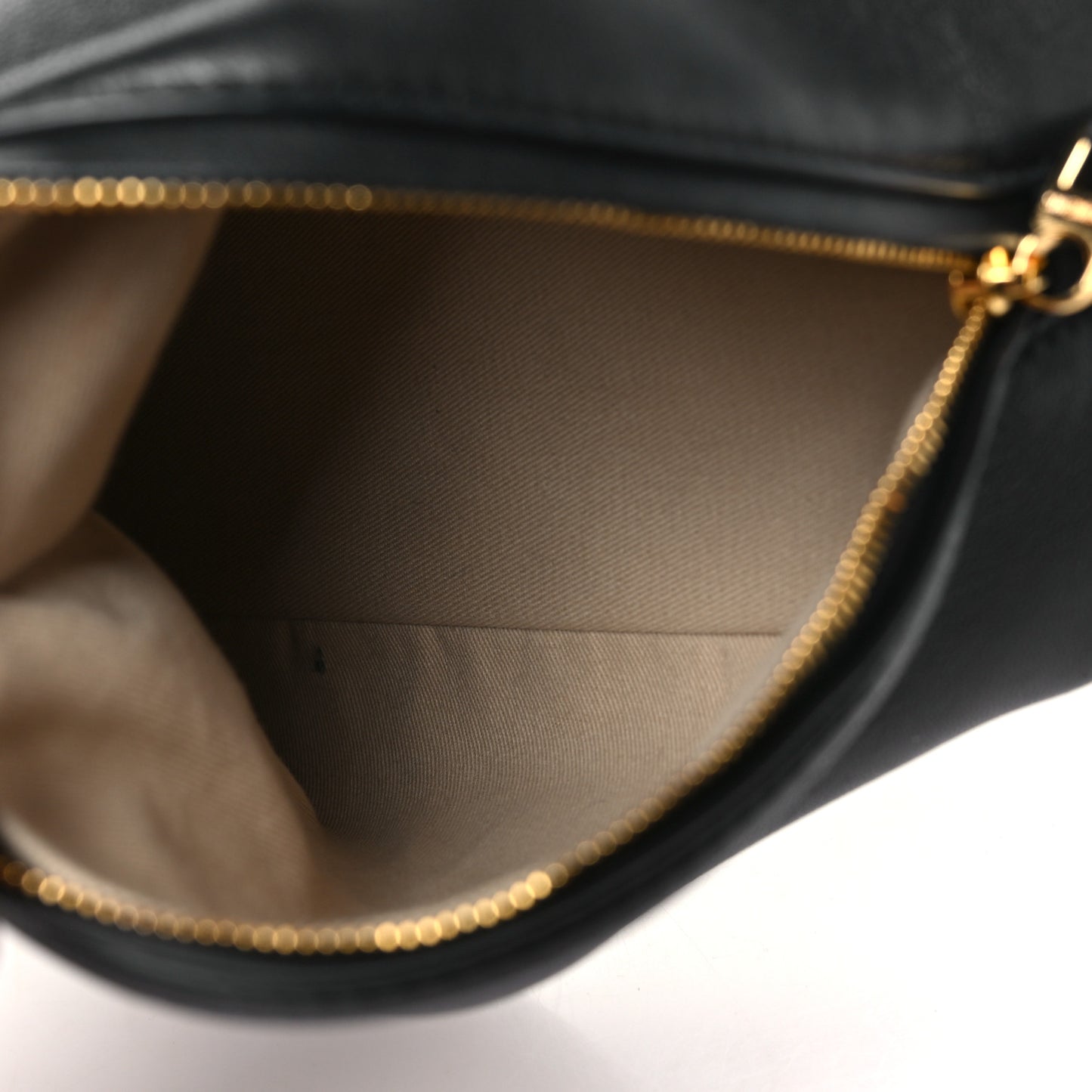 Lambskin Le Calino Ring Top Handle Bag Black