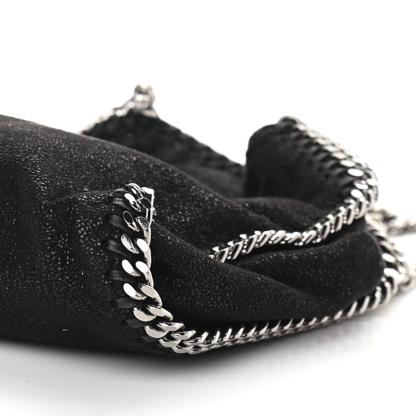 Shaggy Deer Tiny Falabella Tote Black