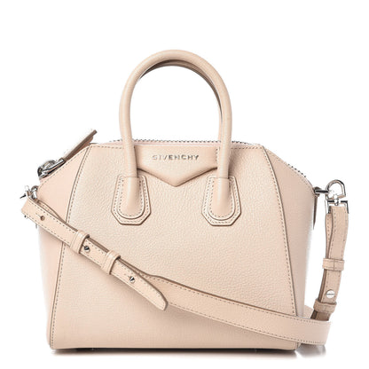 Givenchy Sugar Goatskin Mini Antigona Nude Pink 1 of 14