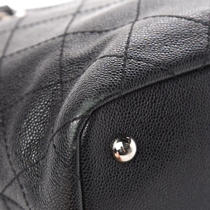 Chanel Grained Calfskin Shopping Fever Tote Black 10 of 21