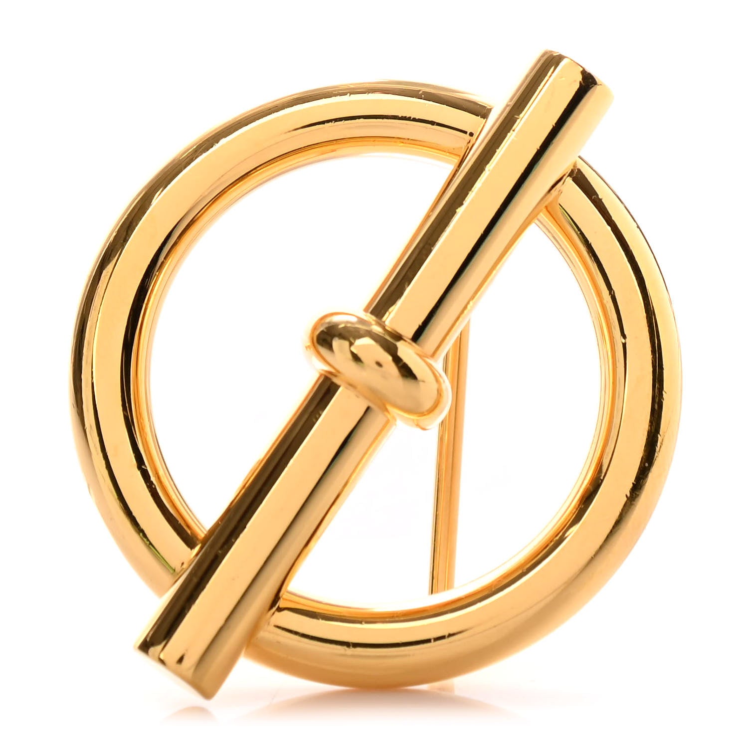 Hermes Permabrass 32mm Glenan Belt Buckle 1 of 4