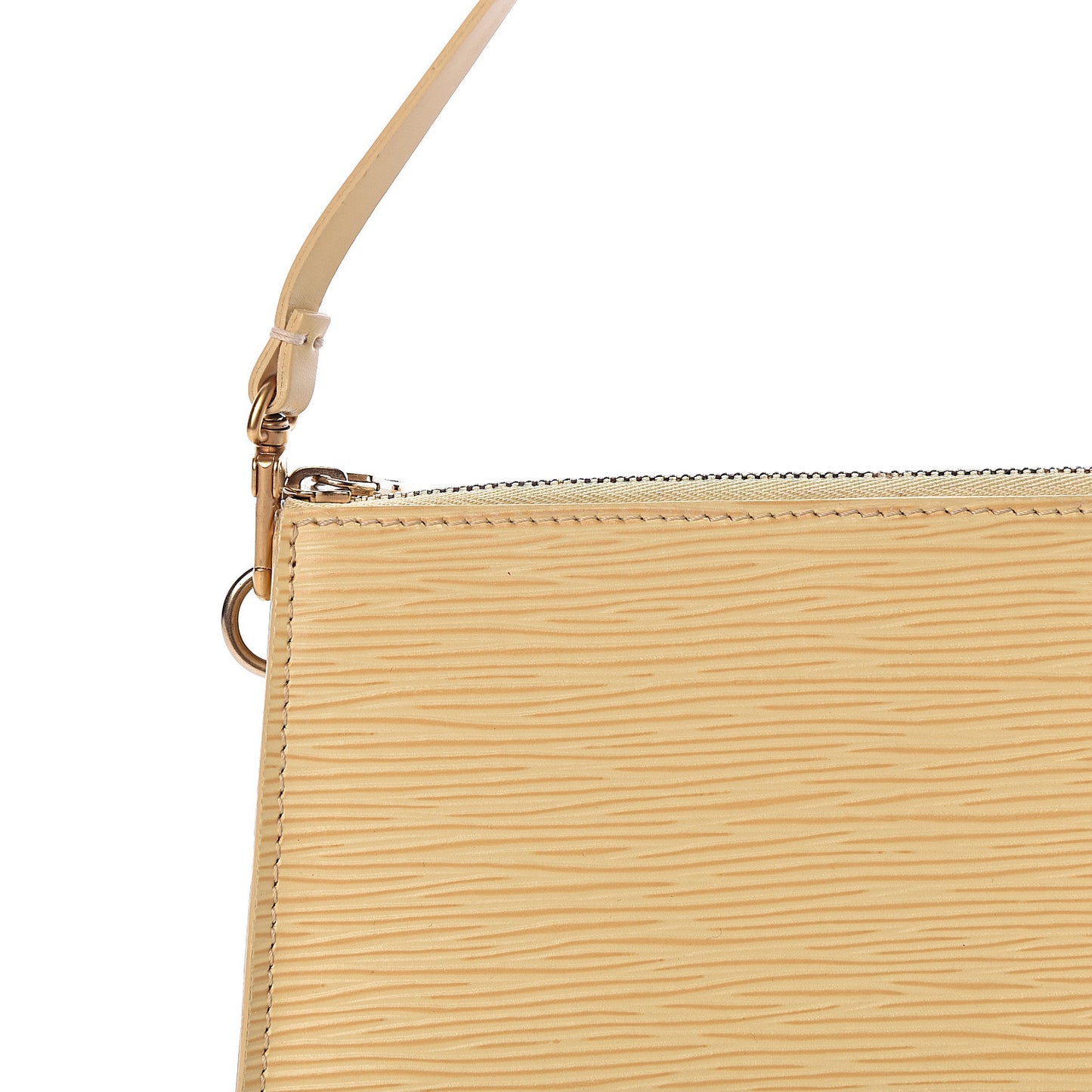 Epi Pochette Accessories 24 Vanilla