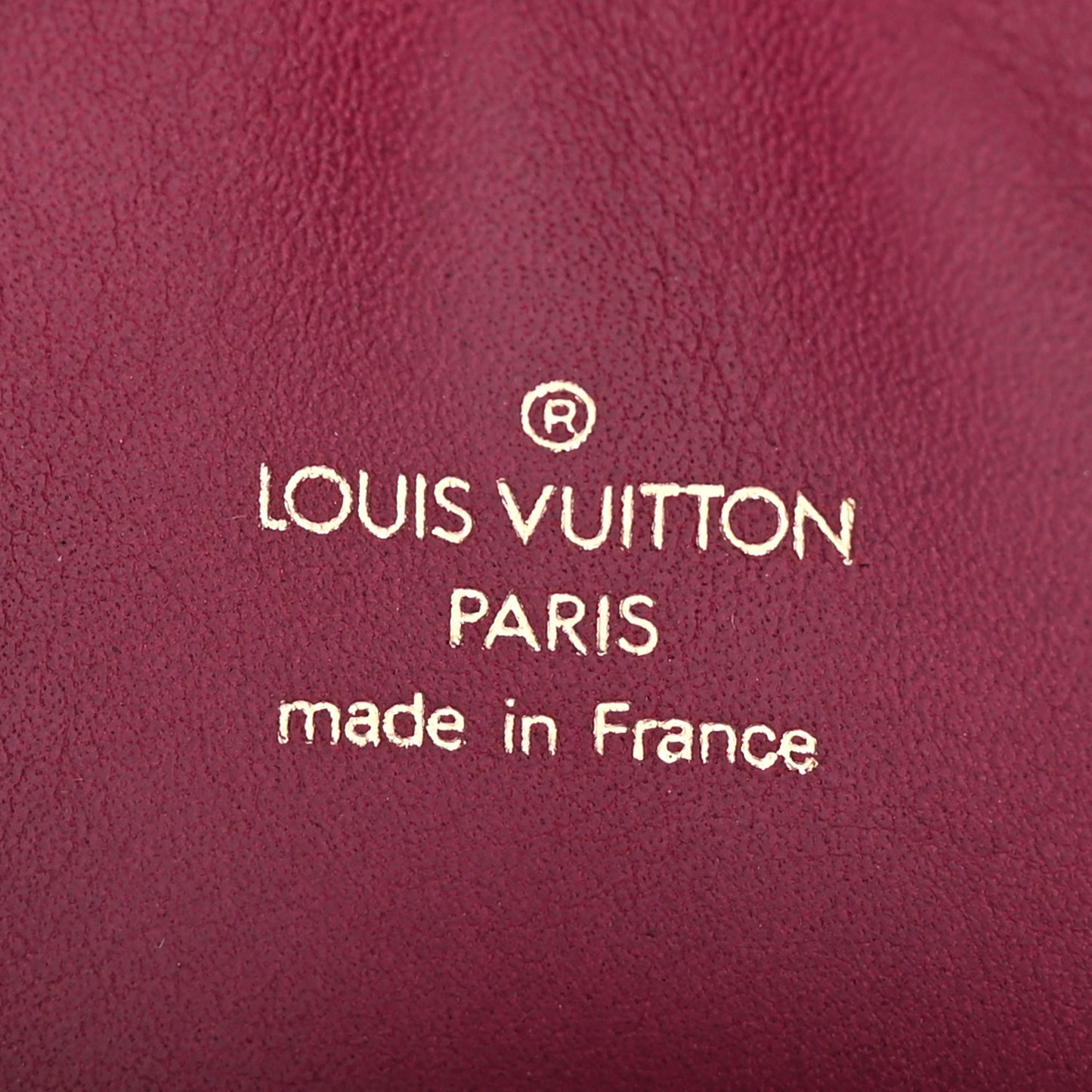 Monogram Charms Pochette Accessories Bag Fuchsia