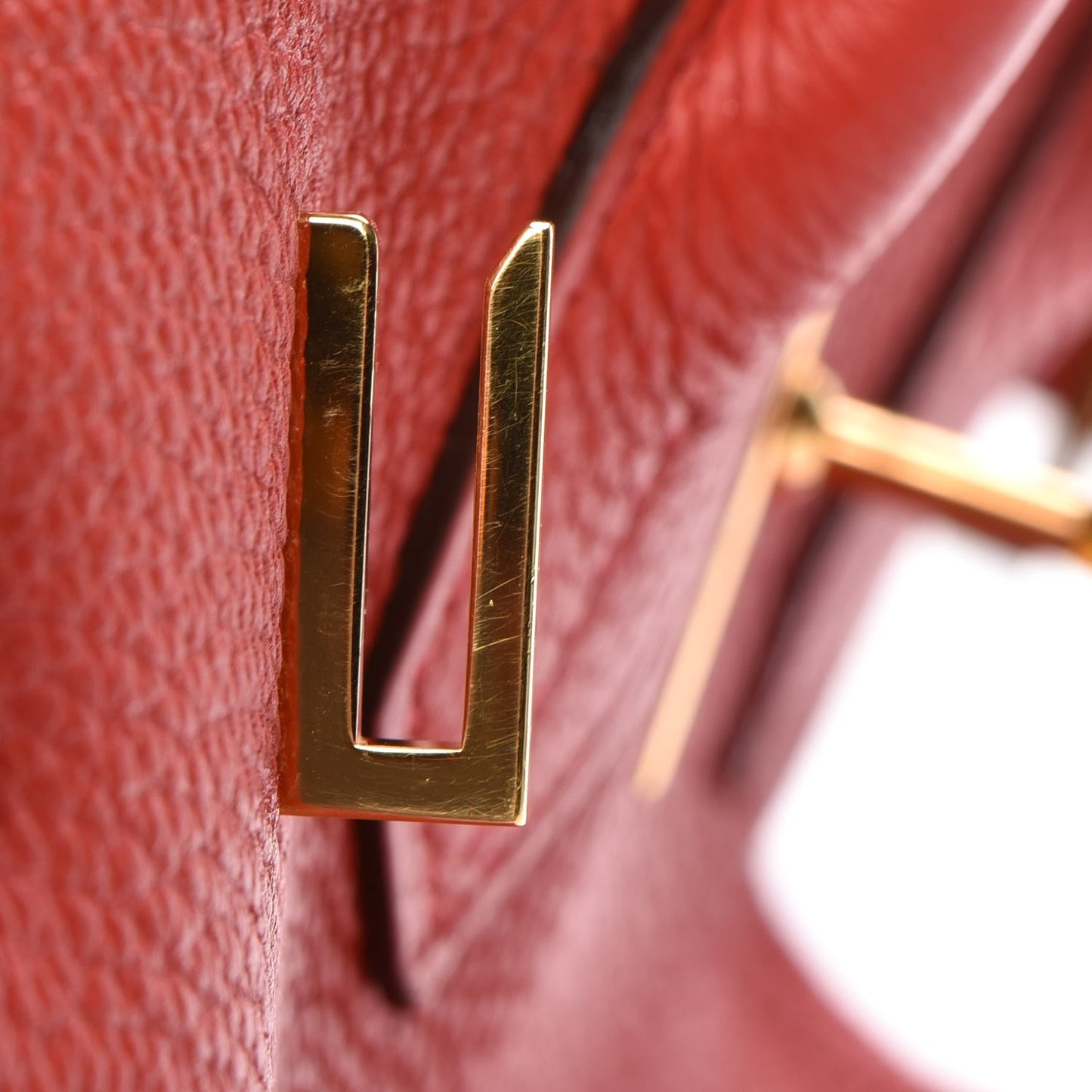 Togo Birkin 35 Rouge Casaque