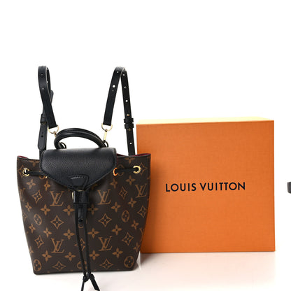 Louis Vuitton Monogram BB Montsouris NM Backpack Black 9 of 9