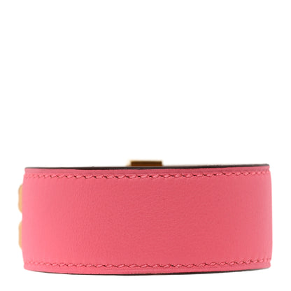 Hermes Swift Collier de Chien CDC 24 Bracelet T2 Rose Azalee 3 of 6