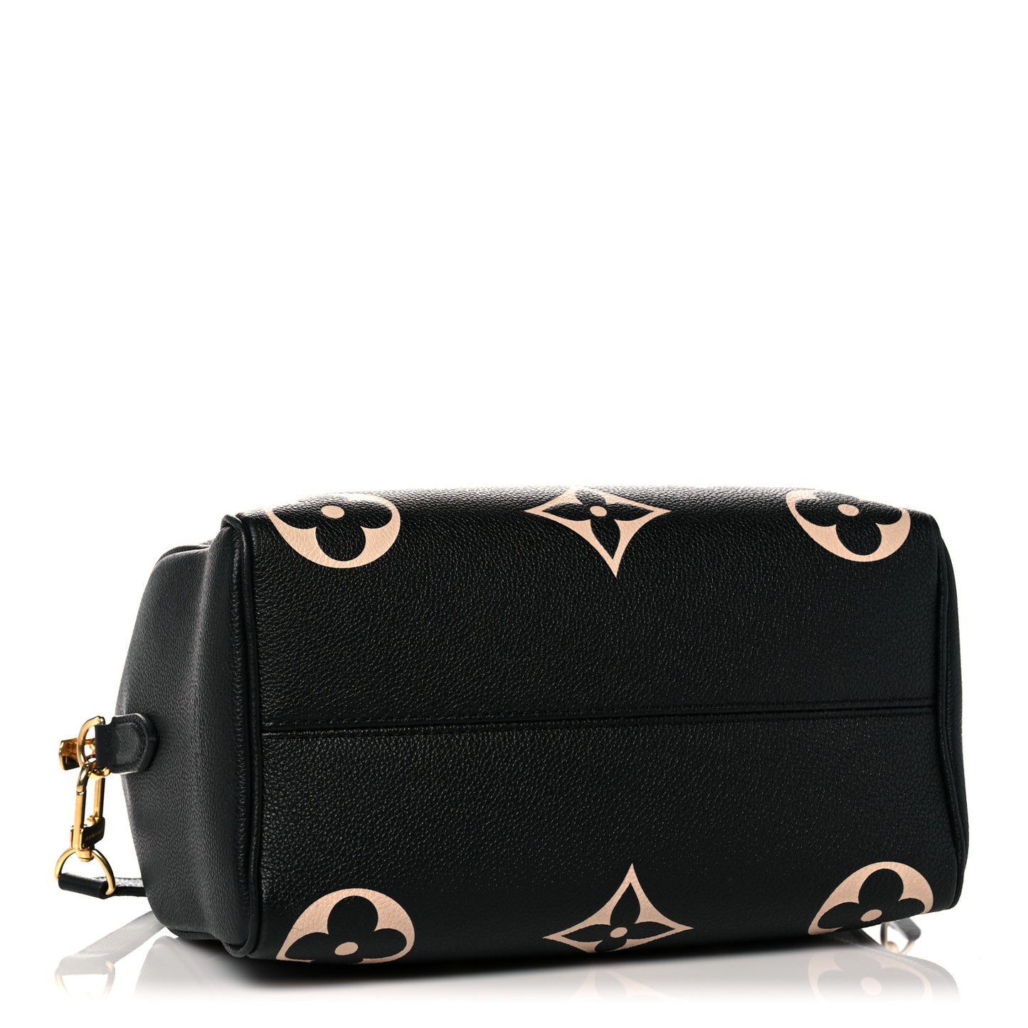 Empreinte Monogram Giant Speedy Bandouliere 25 Black Beige