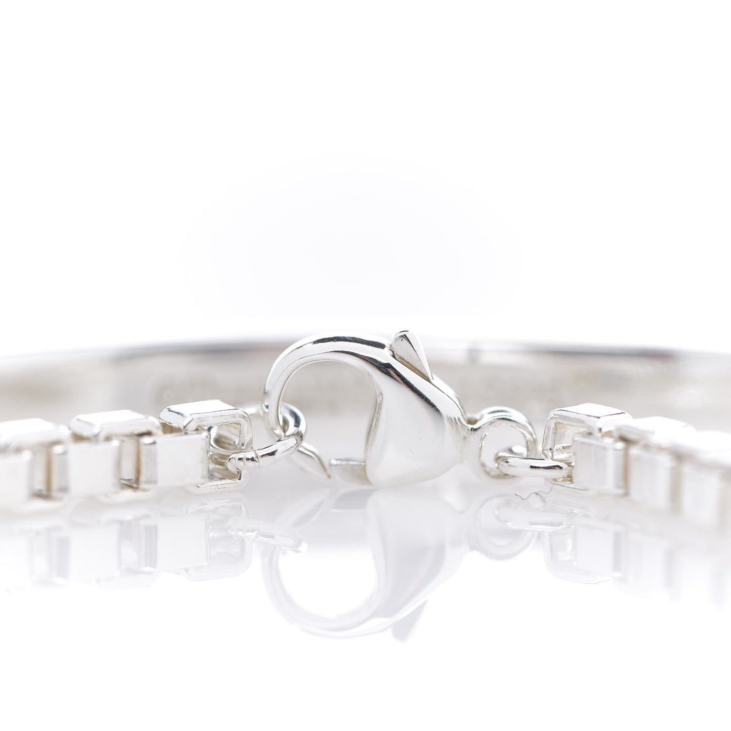 Sterling Silver Venetian Link ID Bracelet