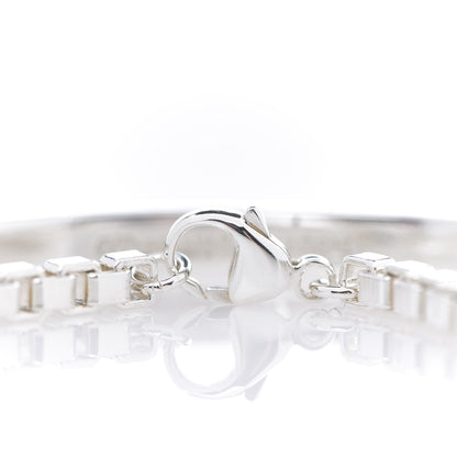 Tiffany Sterling Silver Venetian Link ID Bracelet 5 of 6