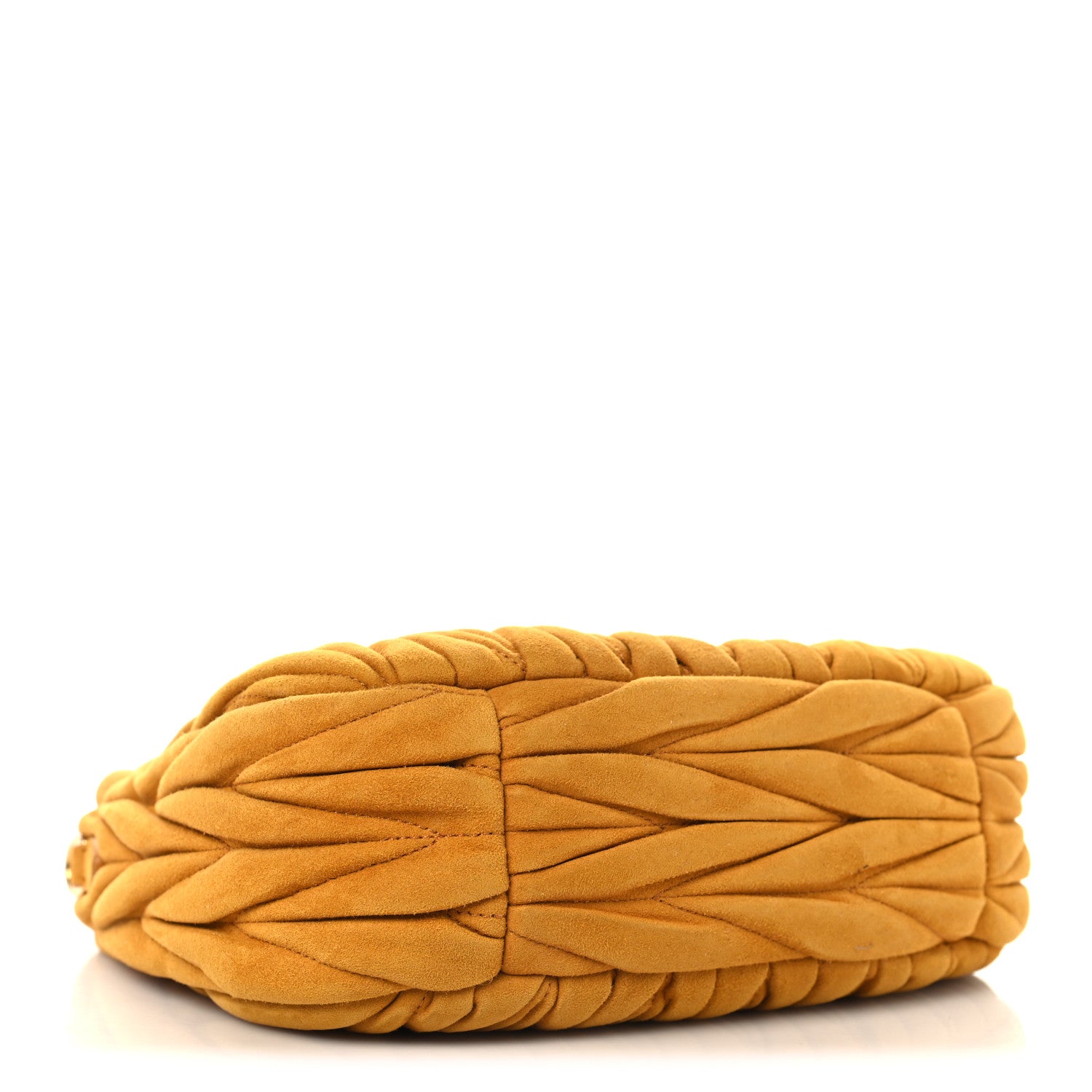 Miu Miu Suede Matelasse Mini Wander Hobo Whisky 4 of 9