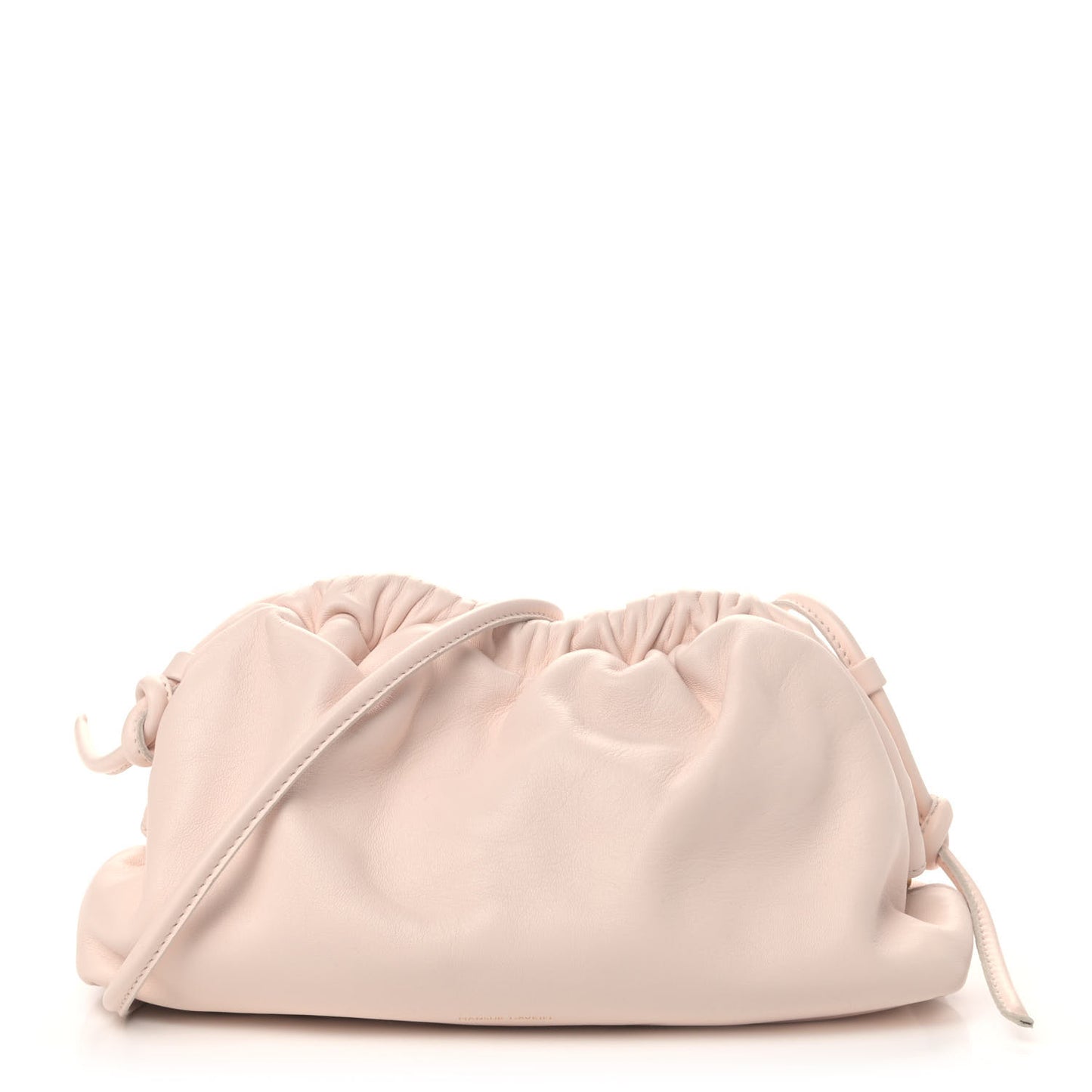 Lambskin Cloud Clutch Apple Blossom