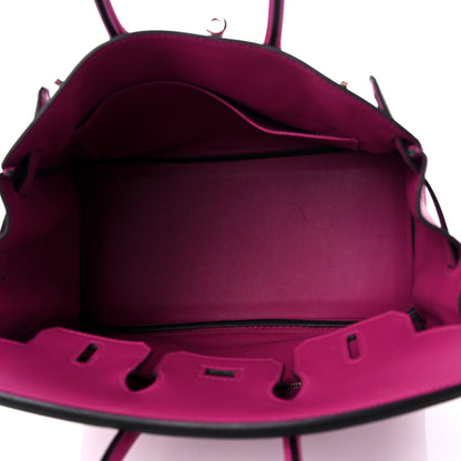 Hermes Swift Birkin 25 Rose Pourpre 5 of 9