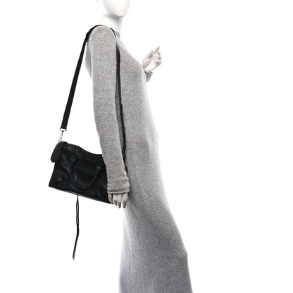 Balenciaga Chevre Black Metallic Edge Hardware S City Black 2 of 9