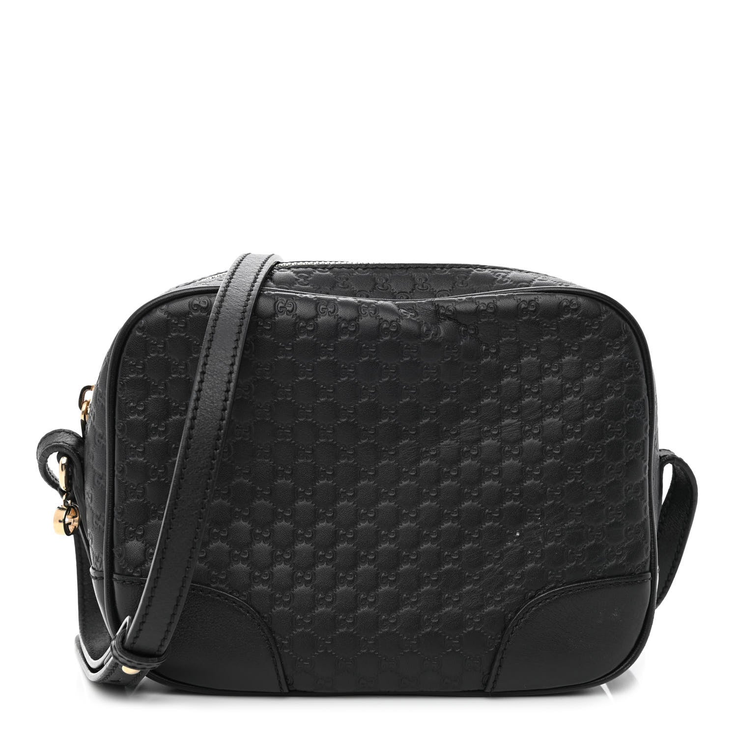 Gucci Microguccissima Mini Bree Messenger Bag Black 1 of 10