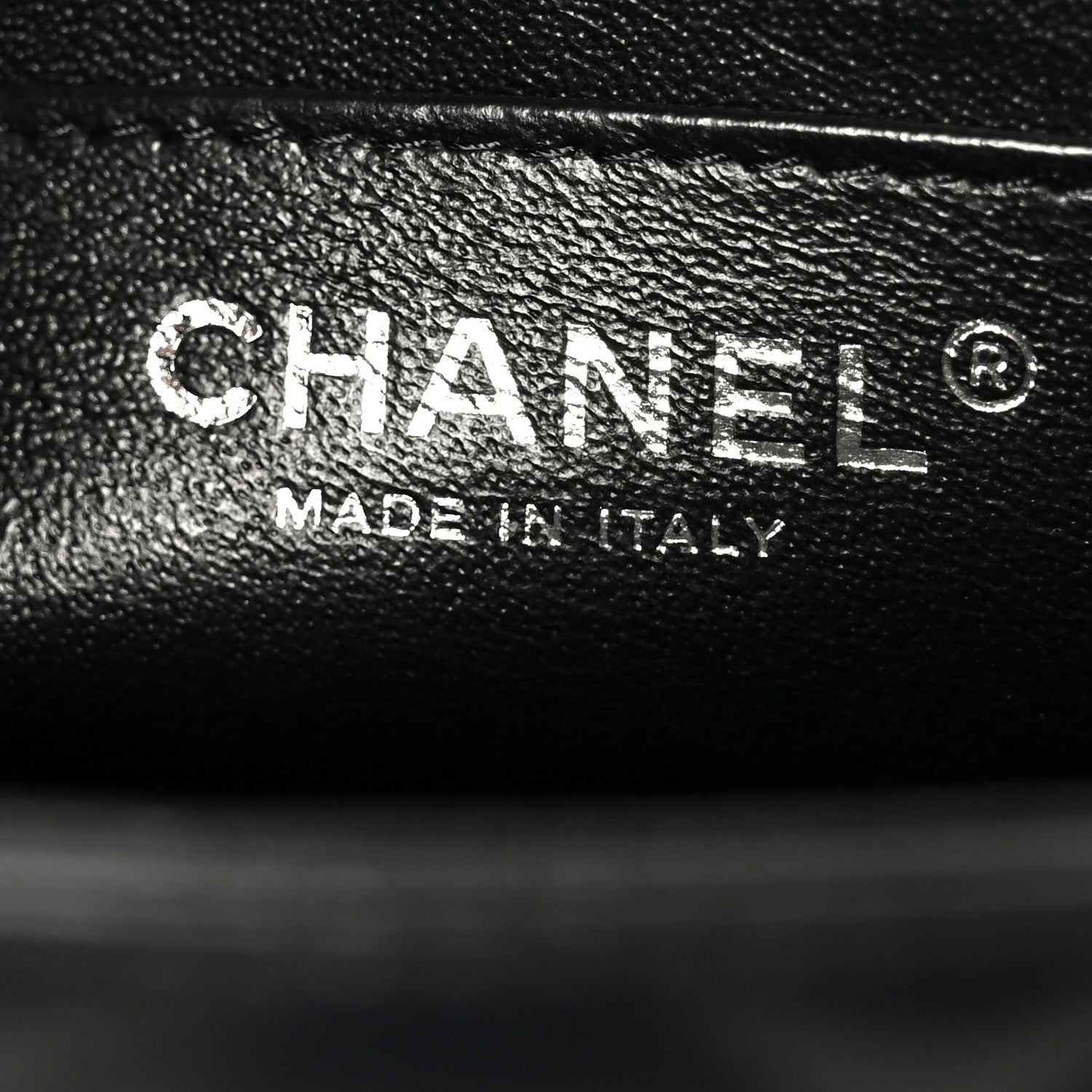 Chanel Lambskin Quilted Mini Square Flap Black 6 of 11