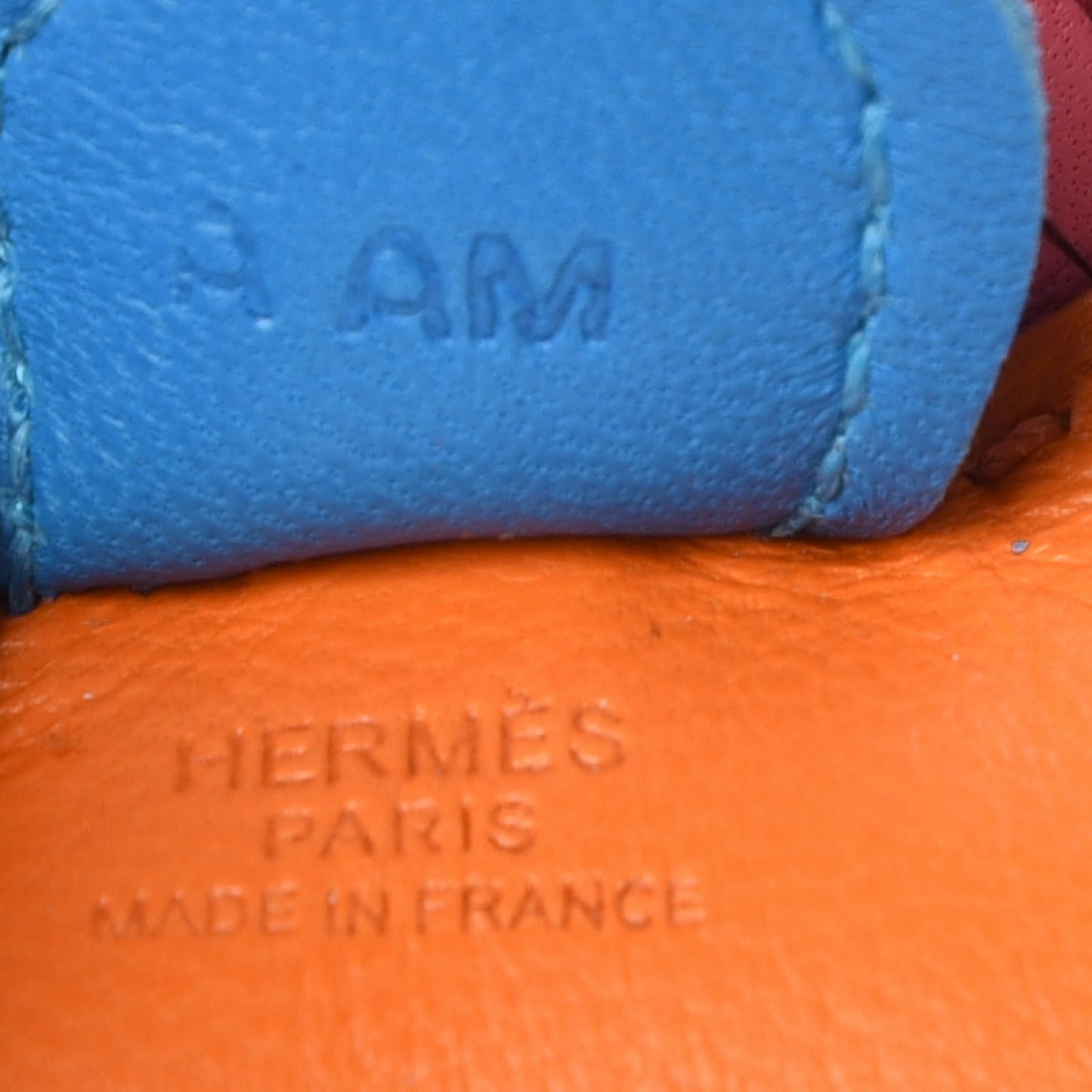 Milo Lambskin Grigri Rodeo Horse Bag Charm PM Orange Bleu Zanzibar Rose Azalee
