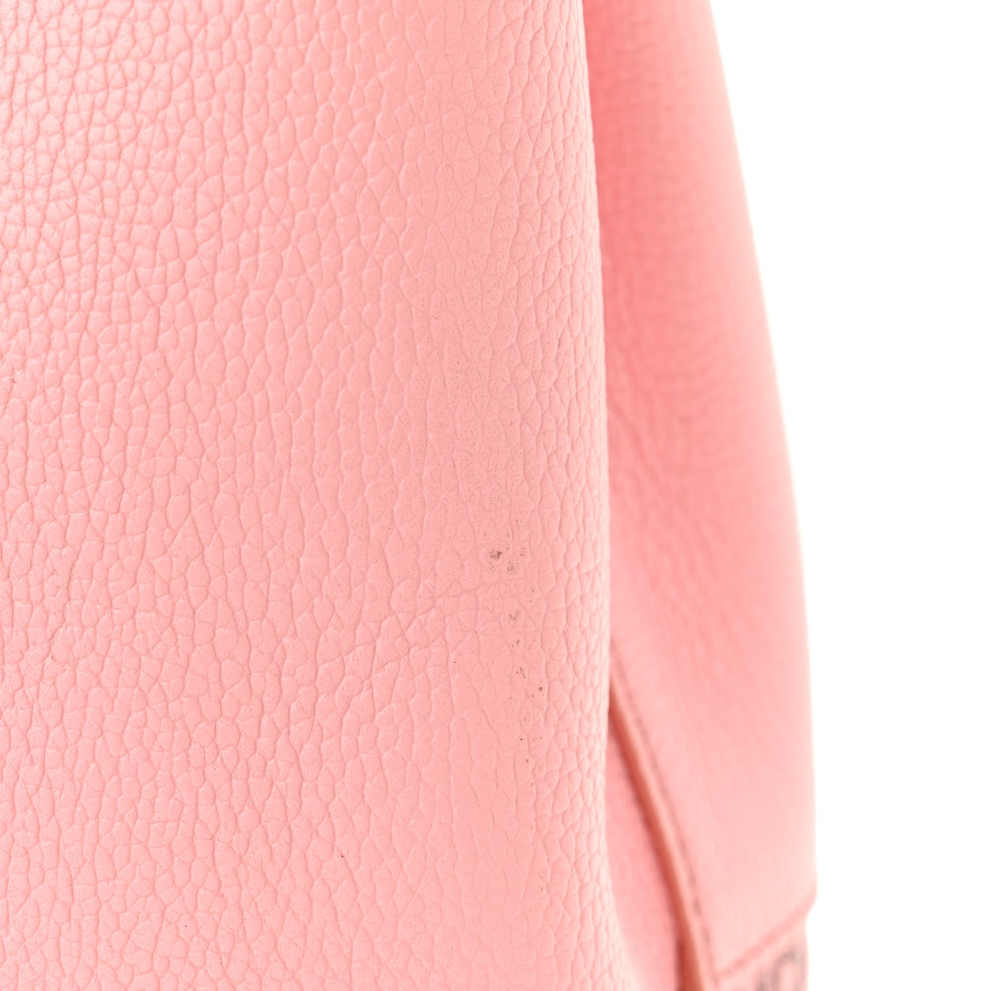 Calfskin Visetos Anni Medium Hobo Bag Soft Pink