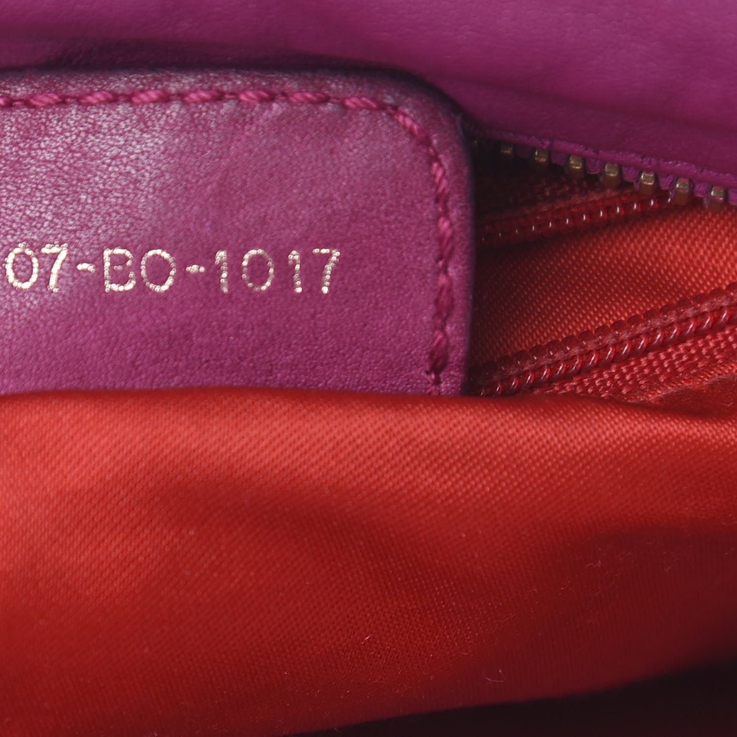 Christian Dior Calfskin Gypsy Hobo Purple 8 of 11