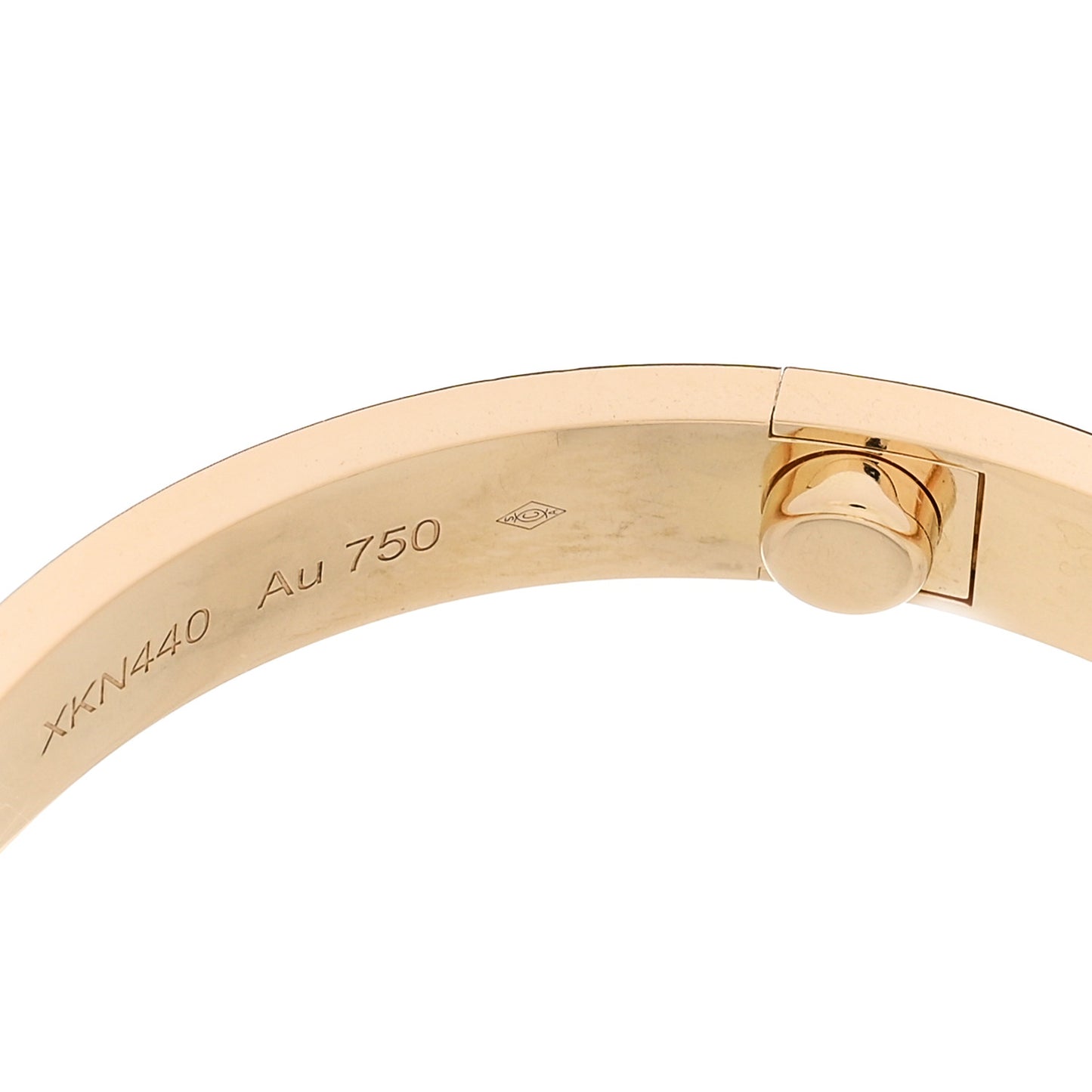 18K Yellow Gold LOVE Bracelet 16