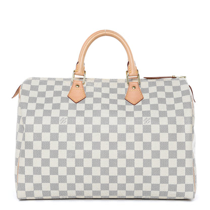 Louis Vuitton Damier Azur Speedy 35 1 of 12