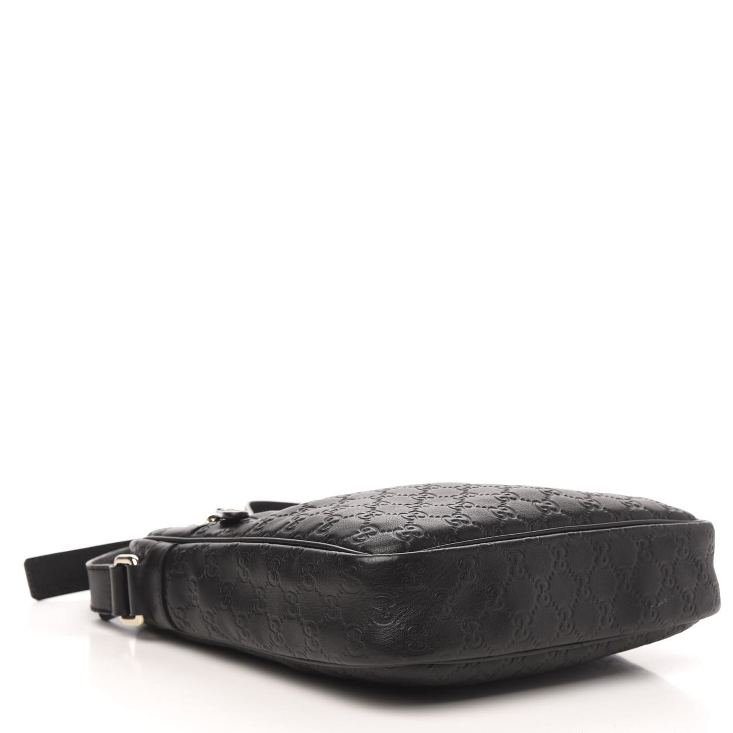 Guccissima Medium Messenger Black
