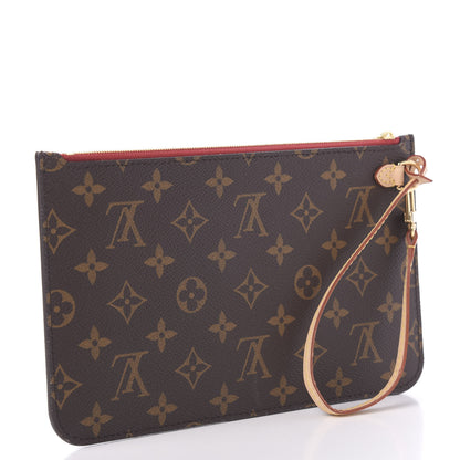 Louis Vuitton Monogram Neverfull MM GM Pochette Cherry 3 of 10