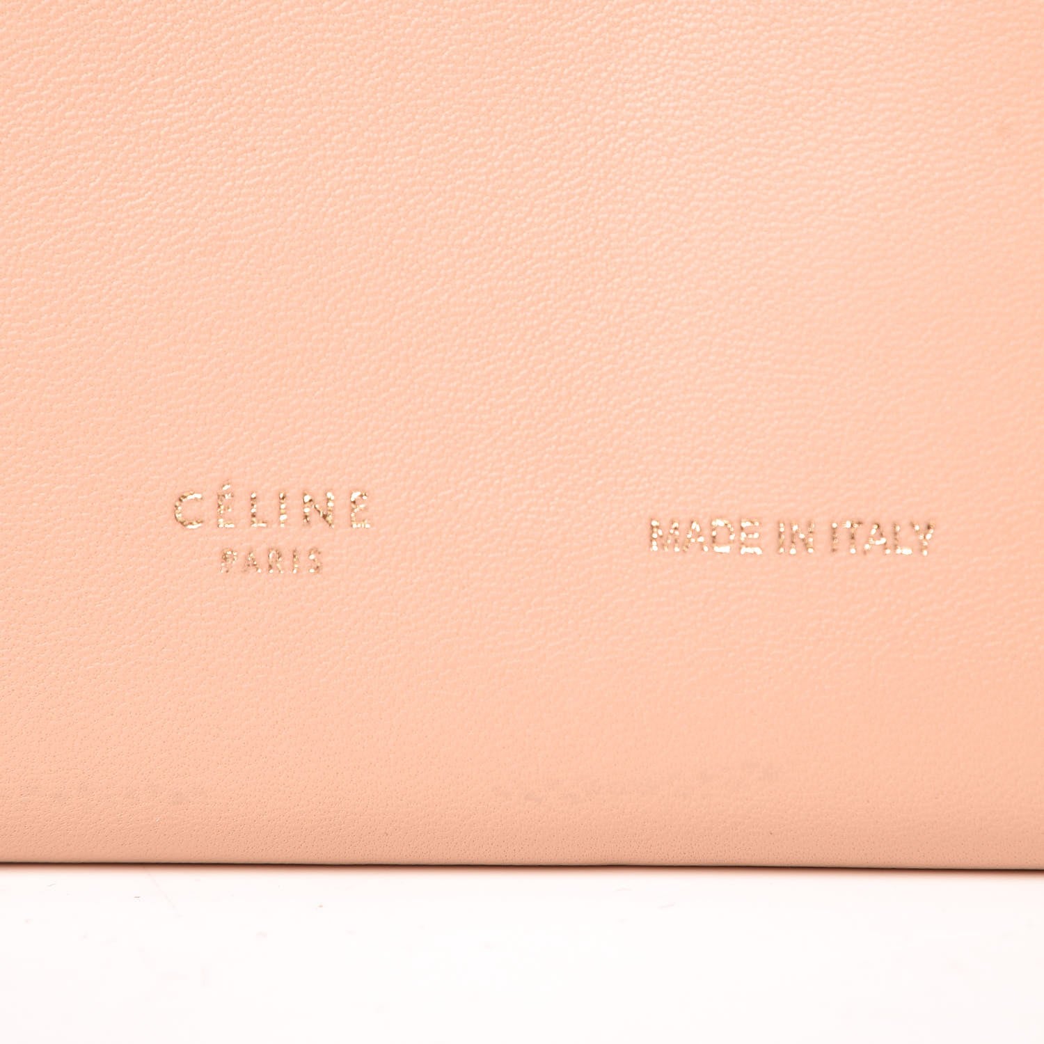 Celine Lambskin Rolled Soft Trio Clutch Flesh 6 of 8