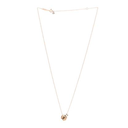 Tiffany 18K Rose Gold Sterling Silver Return to Tiffany Love Bugs Ladybug Pendant Necklace 3 of 5