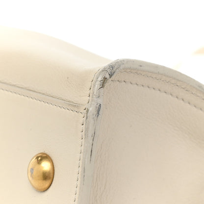 Saint Laurent Calfskin Small Classic Y Cabas Chalk 11 of 16