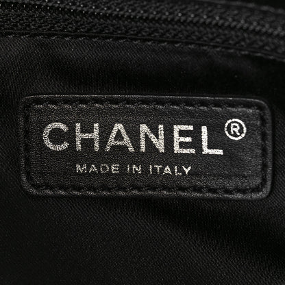 Chanel Sequin Tweed Icons Large Accordion 3 Flap Black 7 of 14