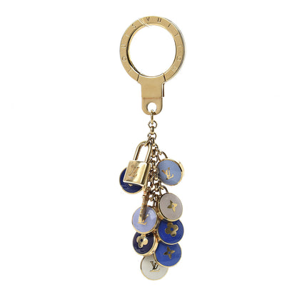 Louis Vuitton Metal Enamel Pastilles Key Chain Bag Charm Multicolor 1 of 4