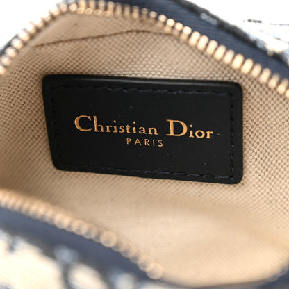Christian Dior Oblique Belt Pouch Blue 6 of 8