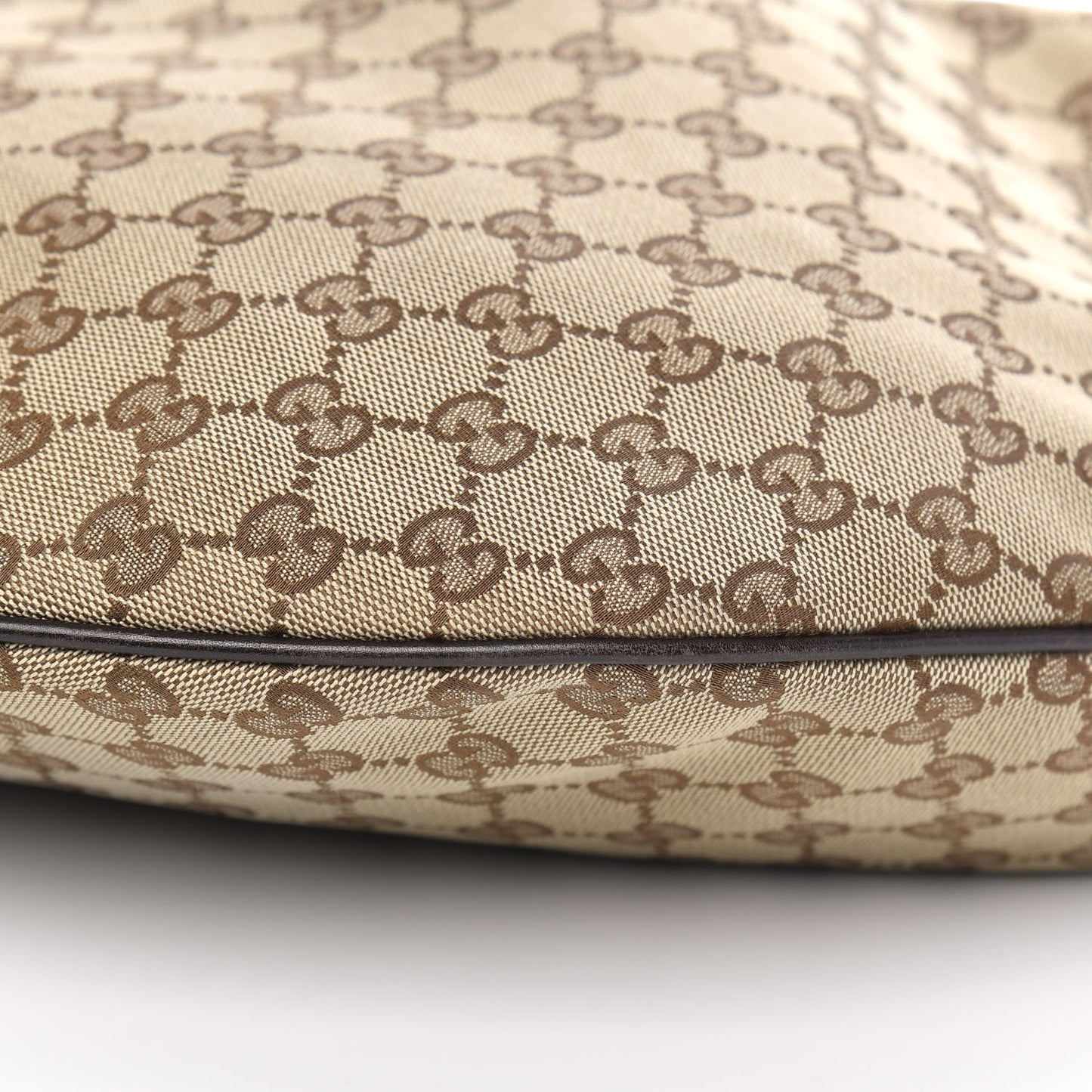 Monogram Large Wave Hobo Dark Brown