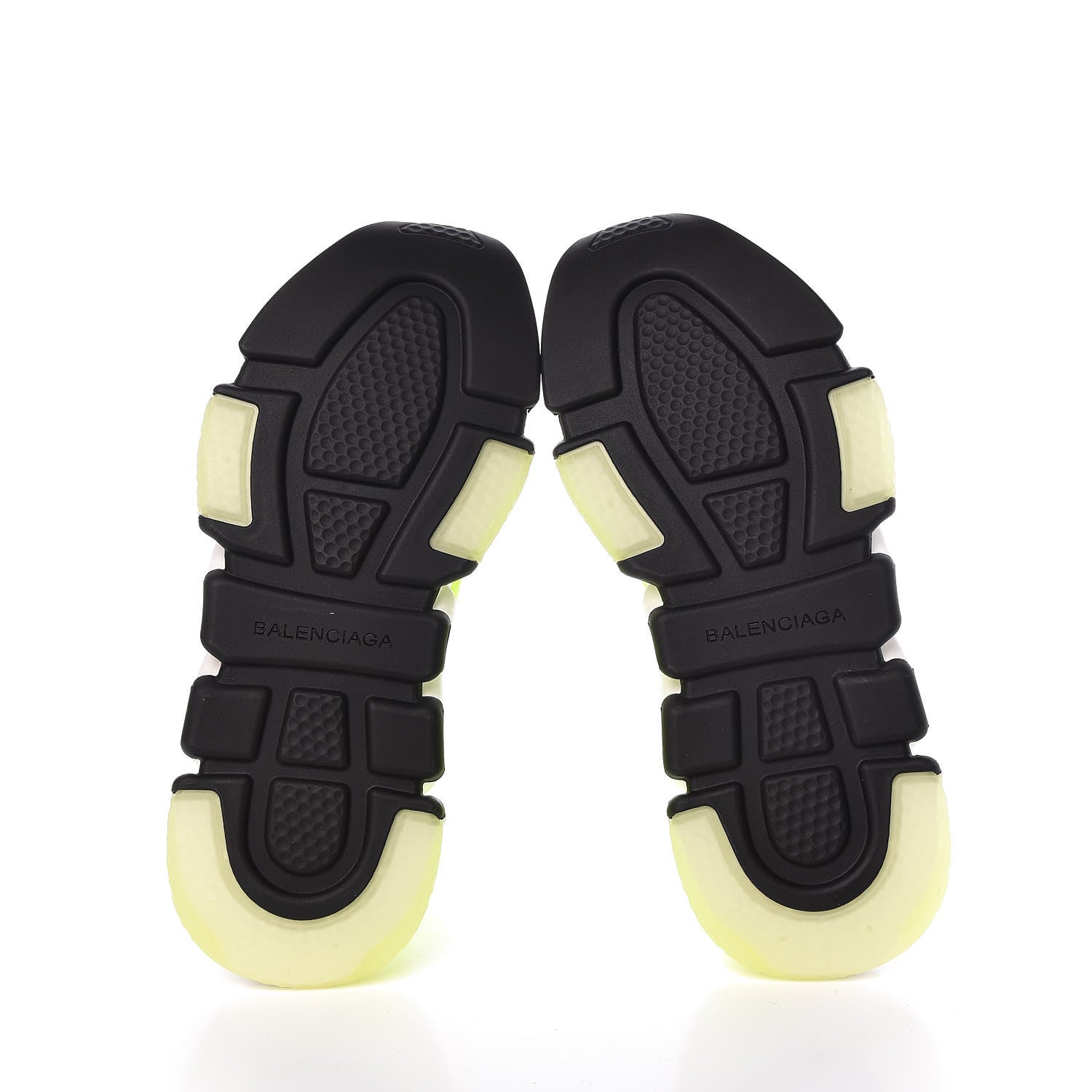 Balenciaga Neoprene Knit Womens Speed Sneakers 37 Yellow Fluo 5 of 8