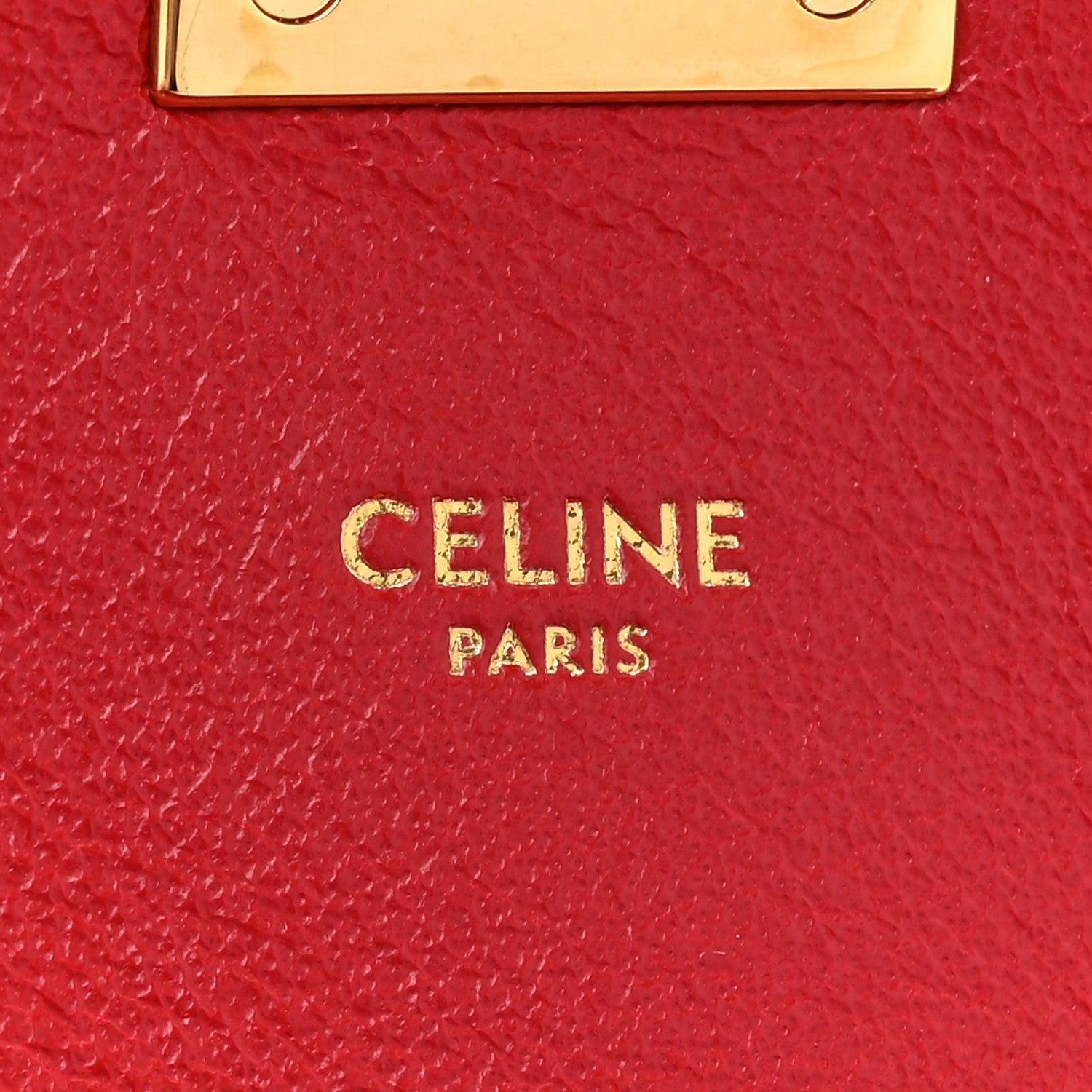 Celine Shiny Calfskin Small C Bag Red 7 of 14
