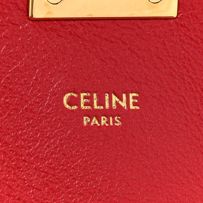Celine Shiny Calfskin Small C Bag Red 7 of 14