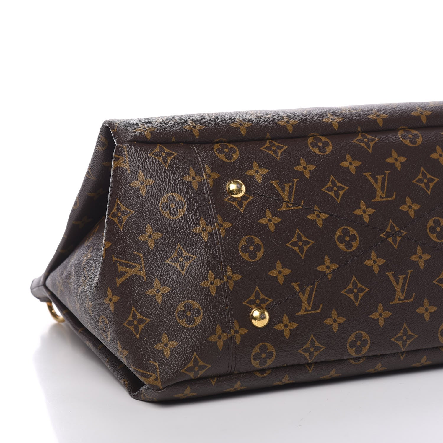 Louis Vuitton Monogram Braided Artsy MM Saphir Imperial Yellow 6 of 8