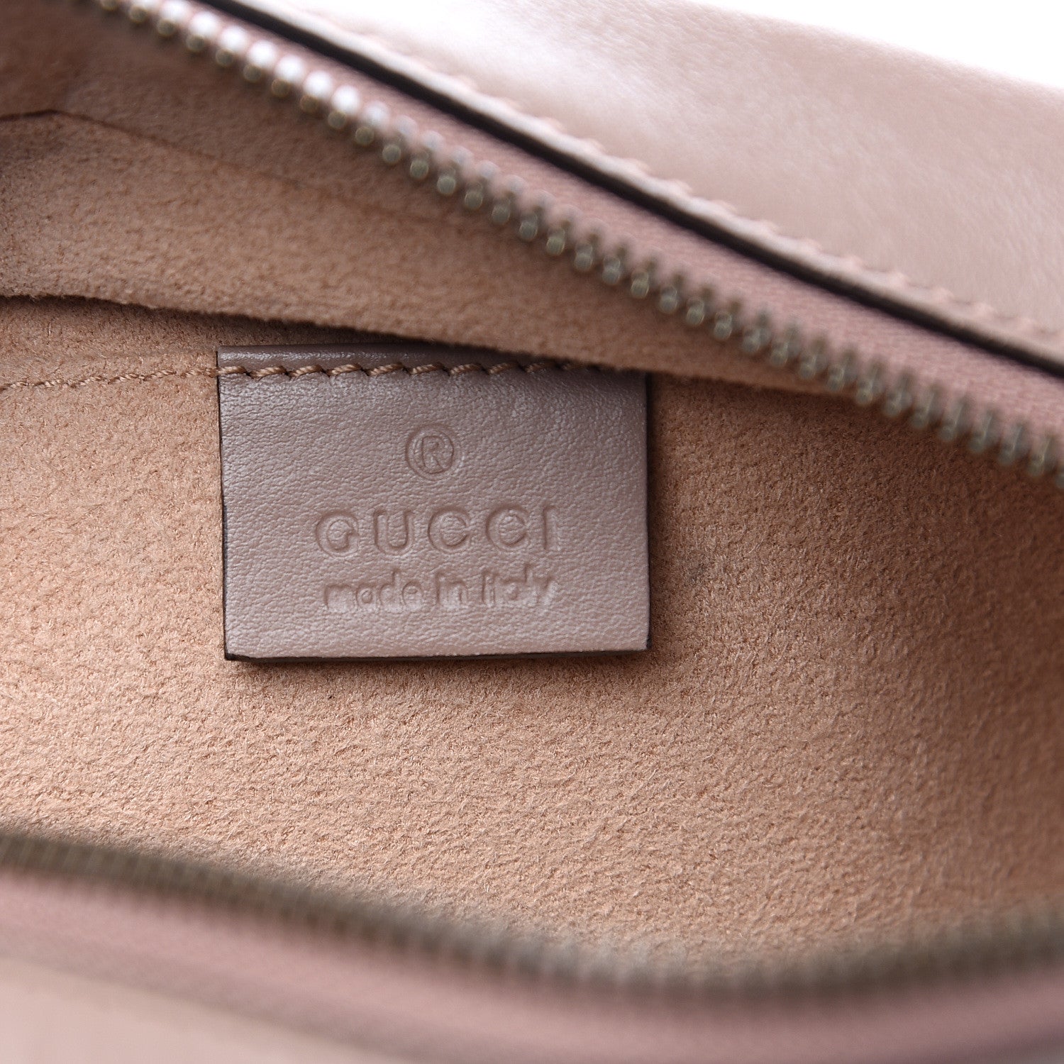Gucci Calfskin Matelasse Small GG Marmont Chain Shoulder Bag Porcelain Rose 5 of 10