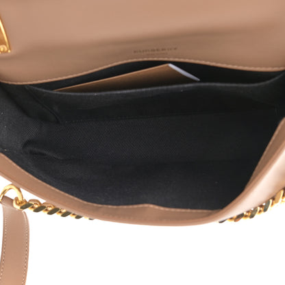 Burberry Lambskin Quilted Small Lola Bag Camel 5 of 12